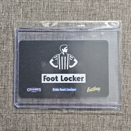 Foot Locker Unused Collectible Gift Card #1 - $0.00 Value!