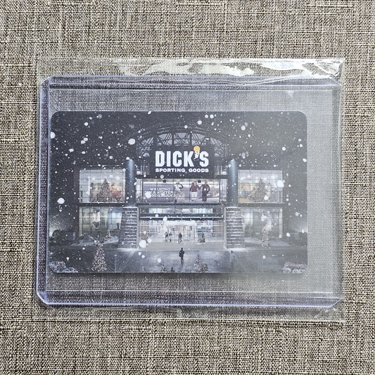 Dick's Unused Collectible Christmas Gift Card #2 - $0.00 Value!