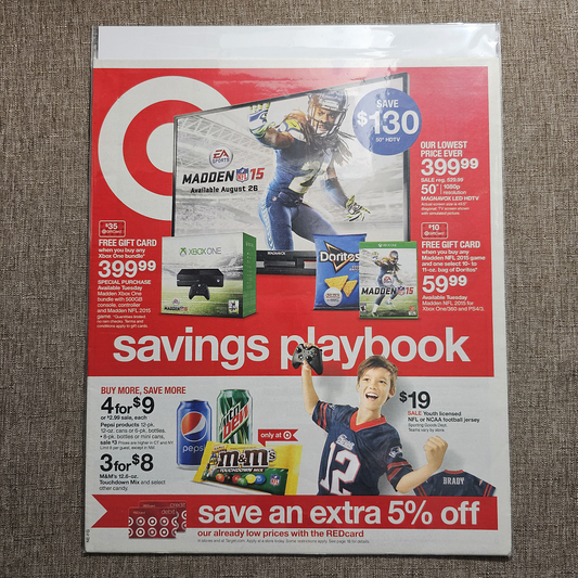 🎯 Target 24 Page Unread Catalog 8/24/2014